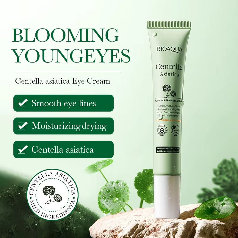 BIOAQUA Centella Asiatica Skin Care Sets Moisturizing Face Serum anti Dark Circles Eye Bags Eye Cream Travel Size Skin Care