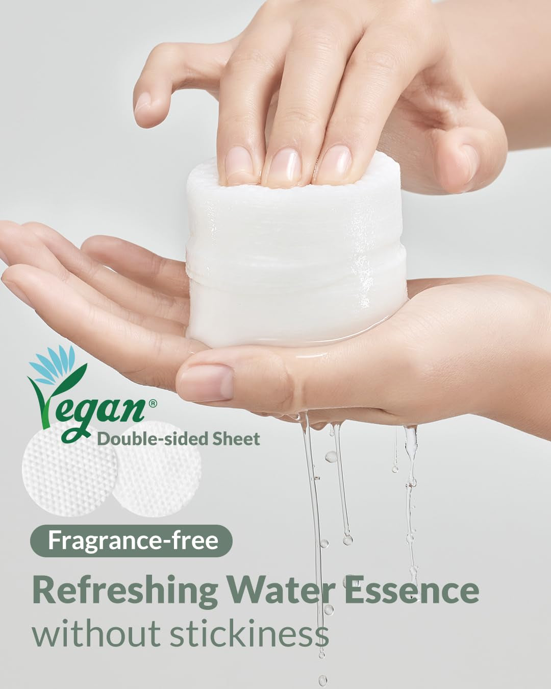 Heartleaf Soothing Moisture Pad - Enriched with 80% Low-Temperature Extracted Heartleaf & Niacinamide for Acne Control - Zinc PCA, Quercitrin for Sensitivity Relief, 70 Pads