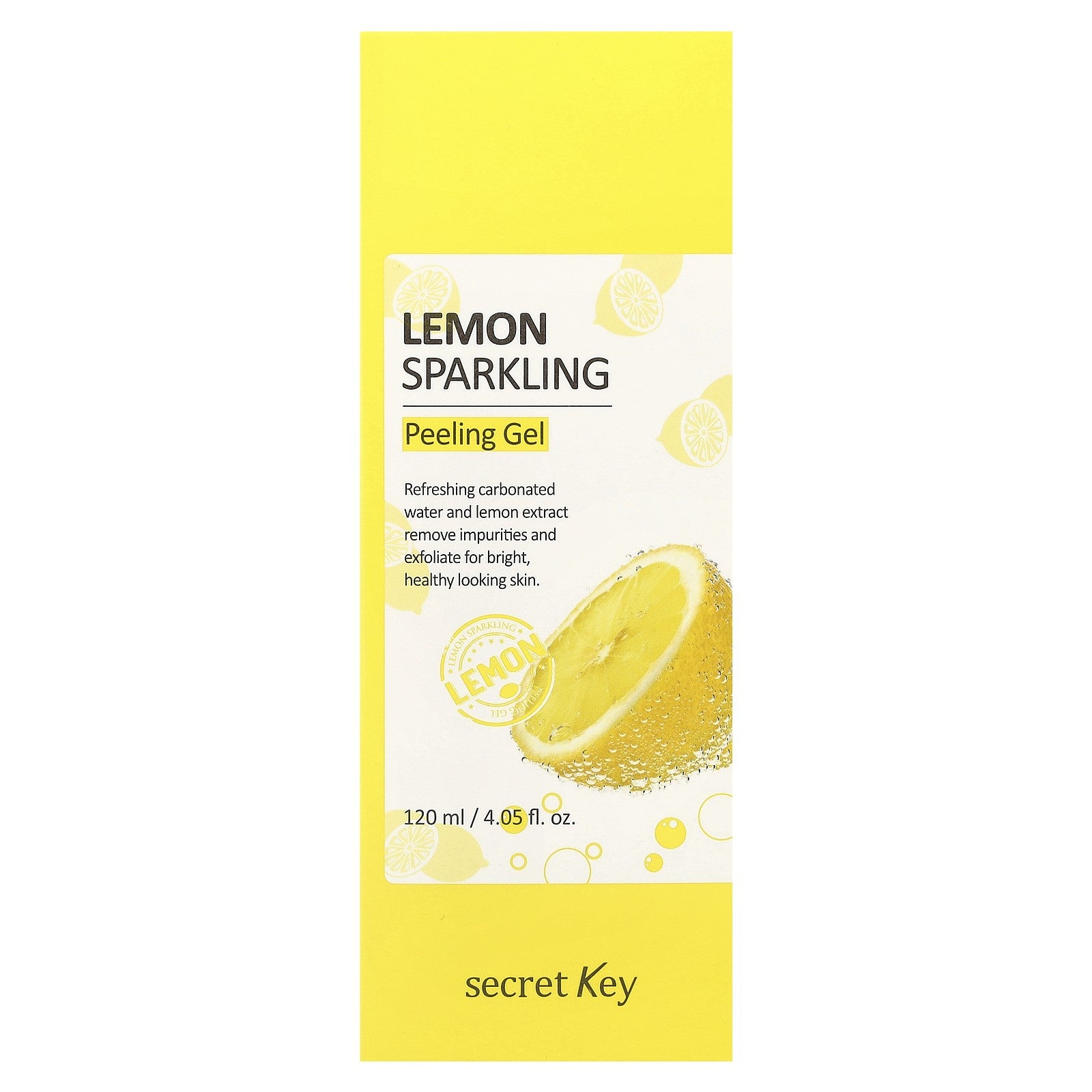 Gel exfoliante de limón, (120 Ml)