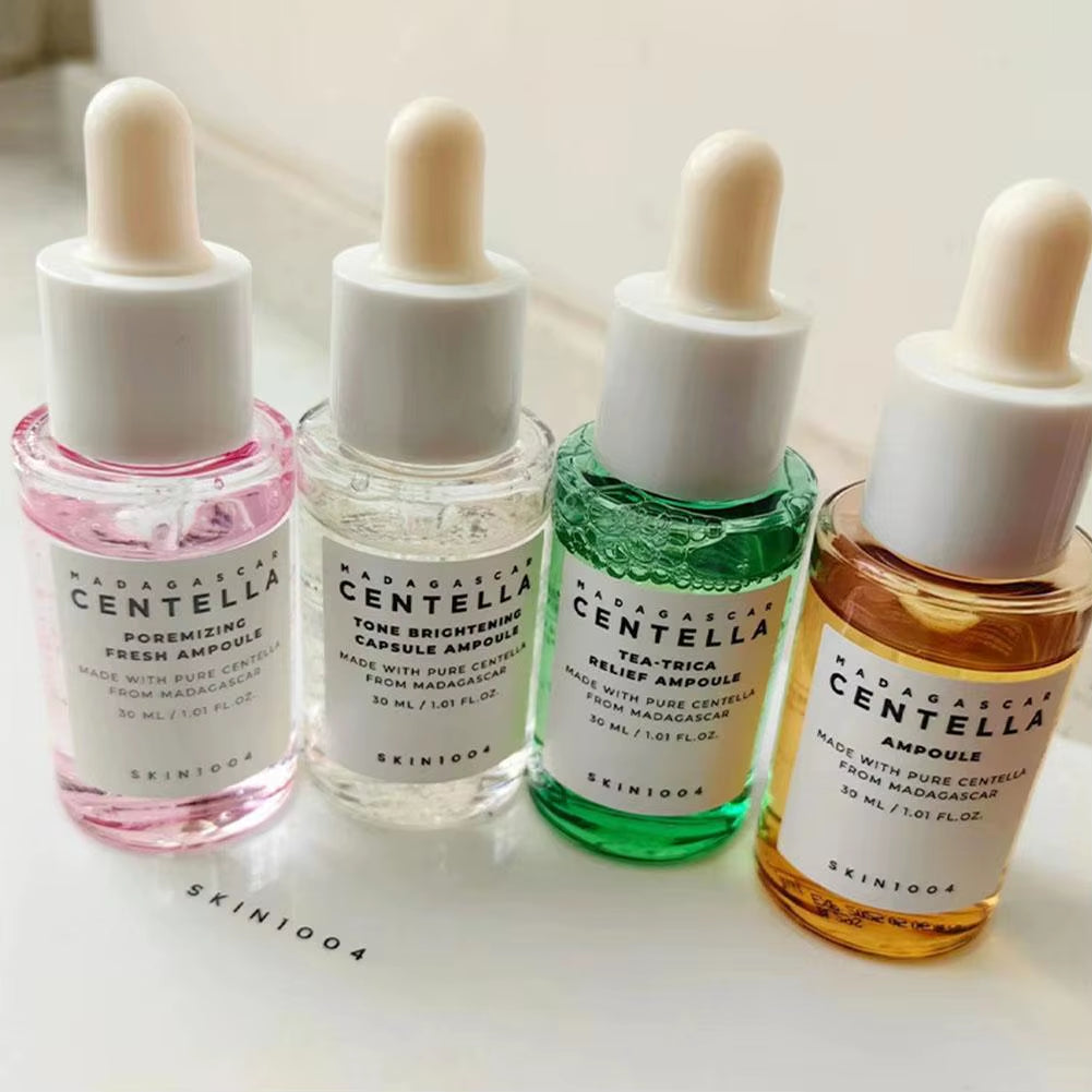 Centella Asiatica Essence Kit Skin Care Moisturizing Calming Brightening Facial Serum Calming Brightening Repairing Face Care