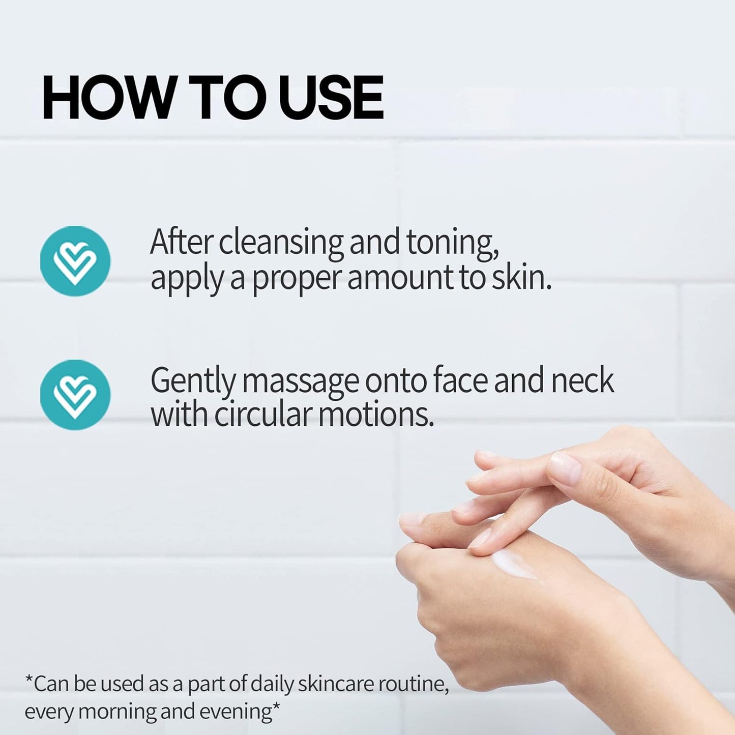 Crema hidratante facial intensiva con extracto de centella asiática, reafirmante e iluminadora, con adenosina y niacinamida, cuidado de la piel coreano - 50 ml