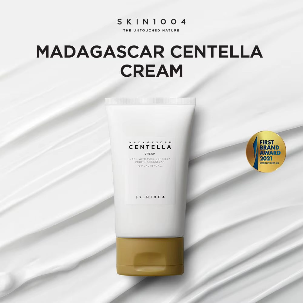 SKIN1004 Madagascar Centella Asiatica Soothing Cream with Quadruple Ceramide Complex for Enhanced Skin Barrier Protection - Korean Skincare